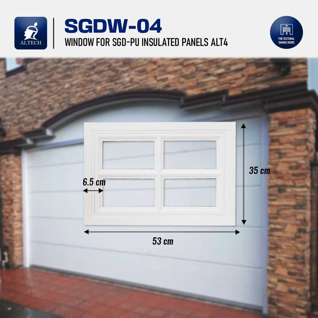 Sectional Garage Door SGDW-04
